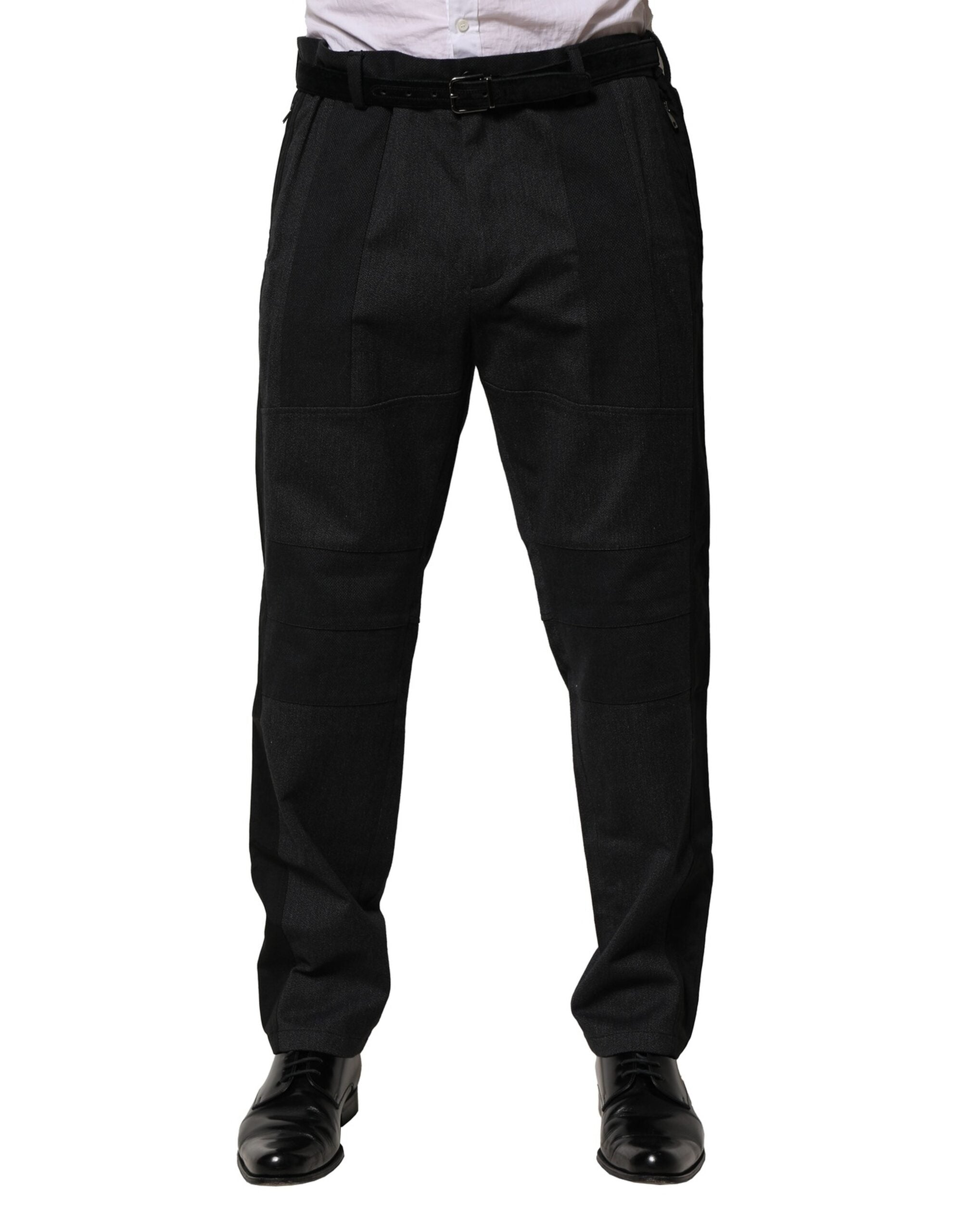 Dolce & Gabbana Παντελόνι Slim Formal σε Μαύρο
