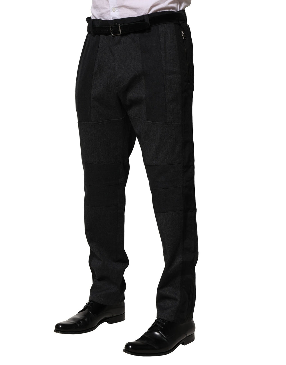 Dolce & Gabbana Slim Formal Trousers in Black