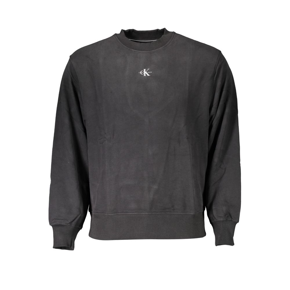 Black Cotton Men Sweatshirt mens luxury fashion - Mens Edit