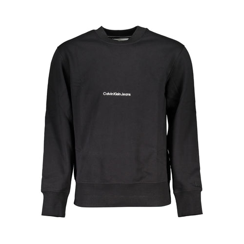 Black Cotton Men's Sweatshirt mens luxury fashion - Mens Edit