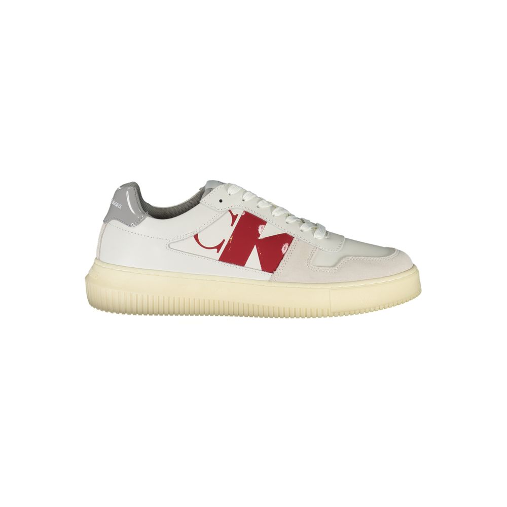 Bianco Leather Men Sneaker mens luxury fashion - Mens Edit