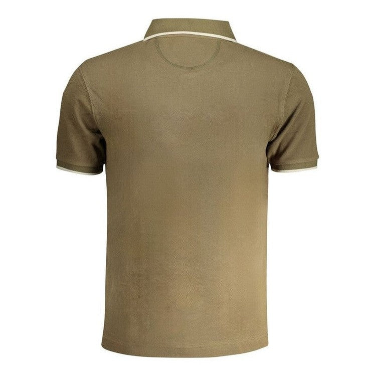 La Martina Cotton Polo Shirt in Green