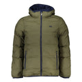 La Martina Green Polyamide Men's Windproof Jacket - Designer | Mens Edit