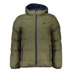 La Martina Green Polyamide Men's Windproof Jacket - Designer | Mens Edit