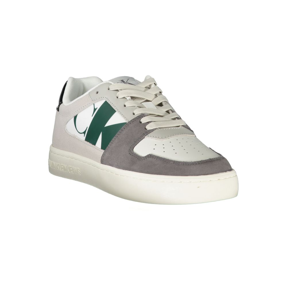 Calvin Klein Λευκό Πολυεστερικό Sneaker