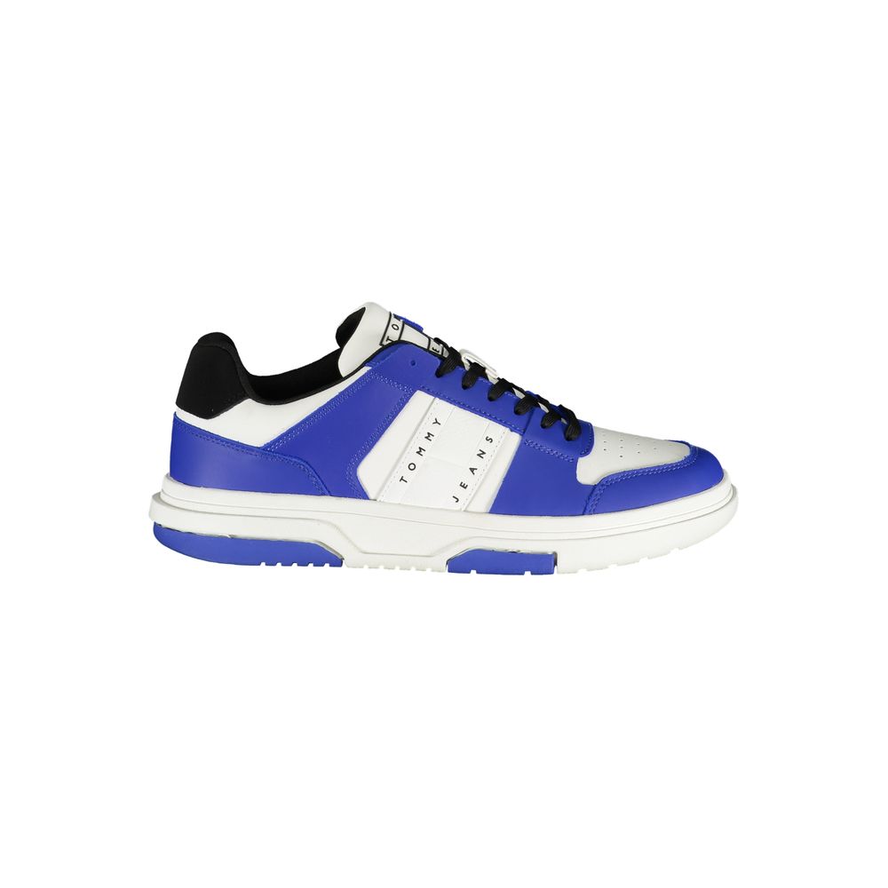 Blue Polyethylene Men Sneaker mens luxury fashion - Mens Edit