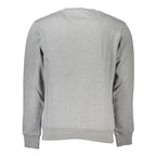 La Martina Cotton Crew Neck Sweatshirt in Grey