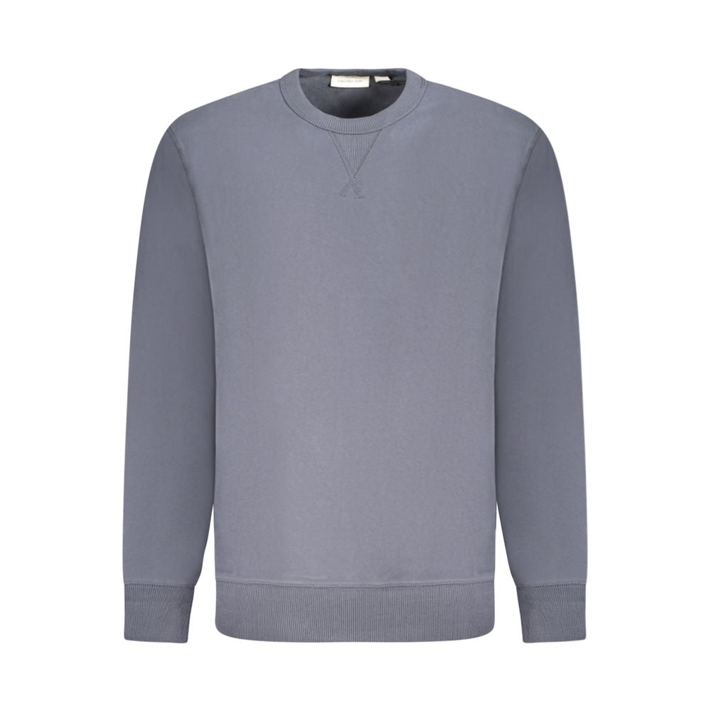 Blue Cotton Men Sweater mens luxury fashion - Mens Edit