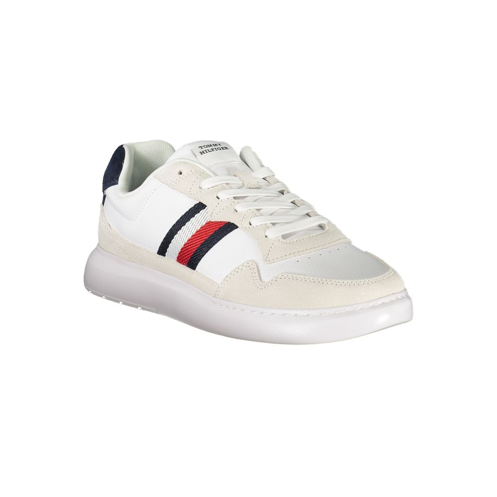Tommy Hilfiger Λευκό Πολυουρεθανικό Sneaker