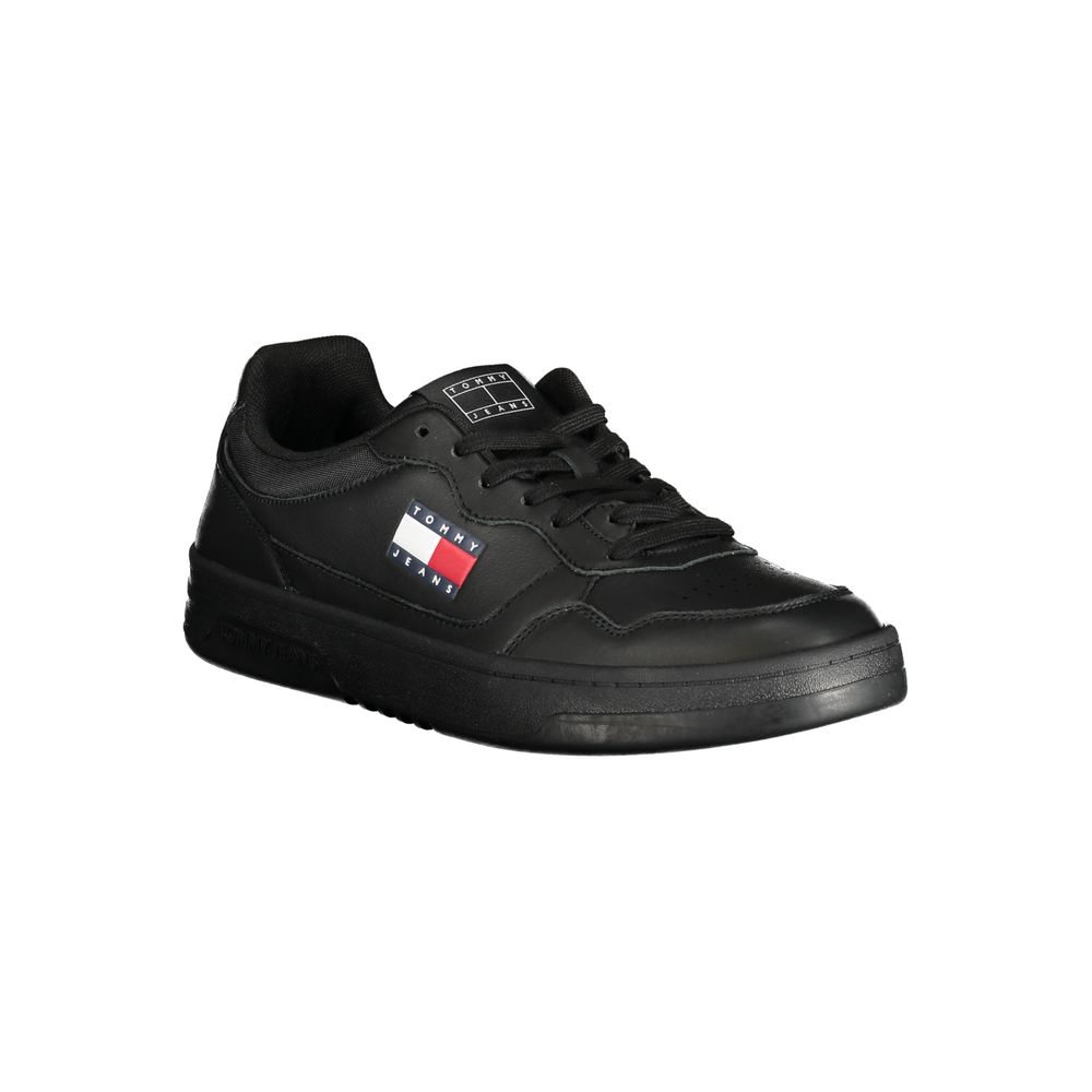 Tommy Hilfiger Nero Poliuretano Ανδρικό Sneaker