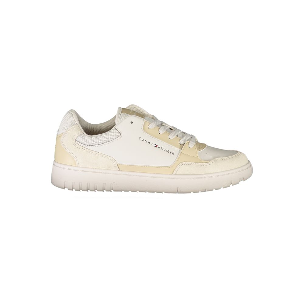 Beige Polyurethane Men Sneaker mens luxury fashion - Mens Edit
