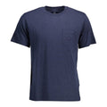 La Martina Blue Cotton Men's Luxury Designer T-Shirt | Mens Edit