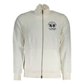 La Martina White Cotton Men's Logo Sweatshirt - Designer Fashion | Mens Edit