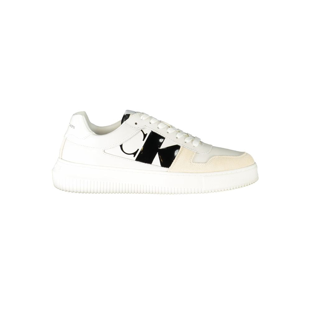 Bianco Leather Men Sneaker mens luxury fashion - Mens Edit