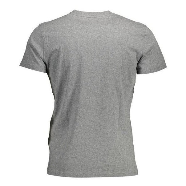 La Martina Grey Cotton T-Shirt