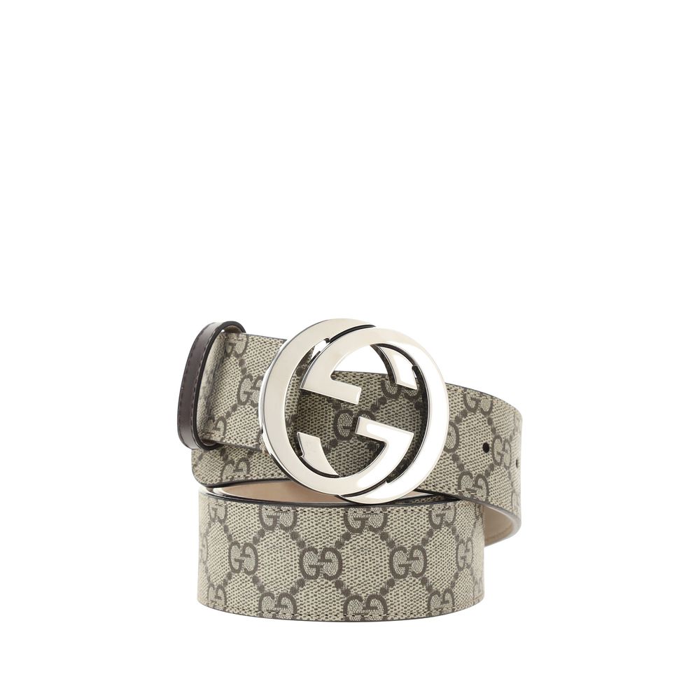 Ζώνη GG Supreme Gucci σε Μπεζ