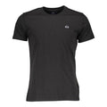 La Martina Black Cotton Men's T-Shirt - Premium Designer | Mens Edit