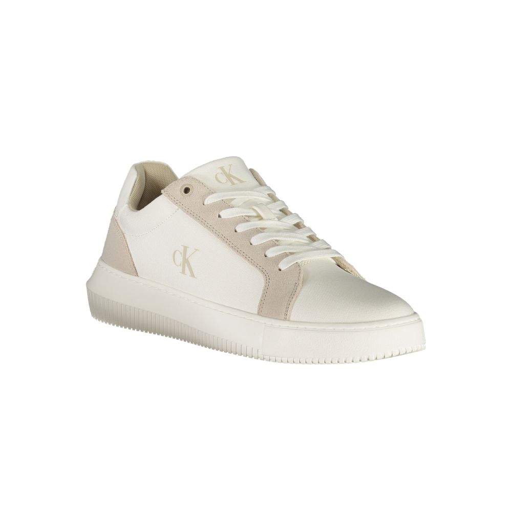 Calvin Klein Λευκό Πολυουρεθανικό Sneaker