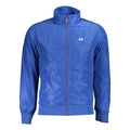 La Martina Blue Polyester Men's Emblem Logo Jacket - Designer | Mens Edit