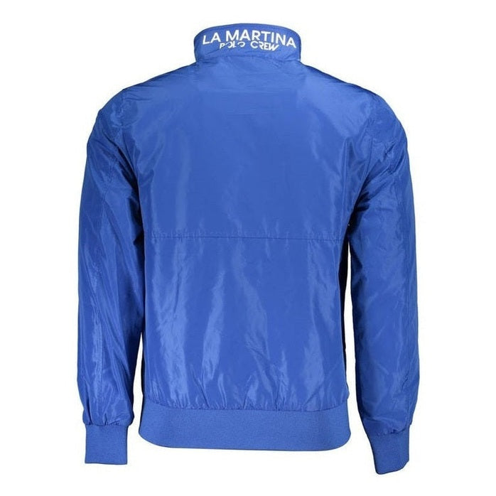 La Martina Blue Polyester Jacket
