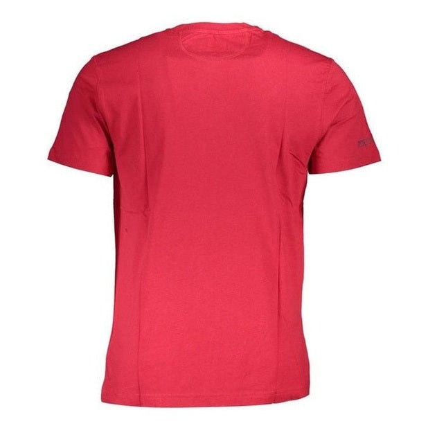 La Martina Rosso Cotton T-Shirt in Red