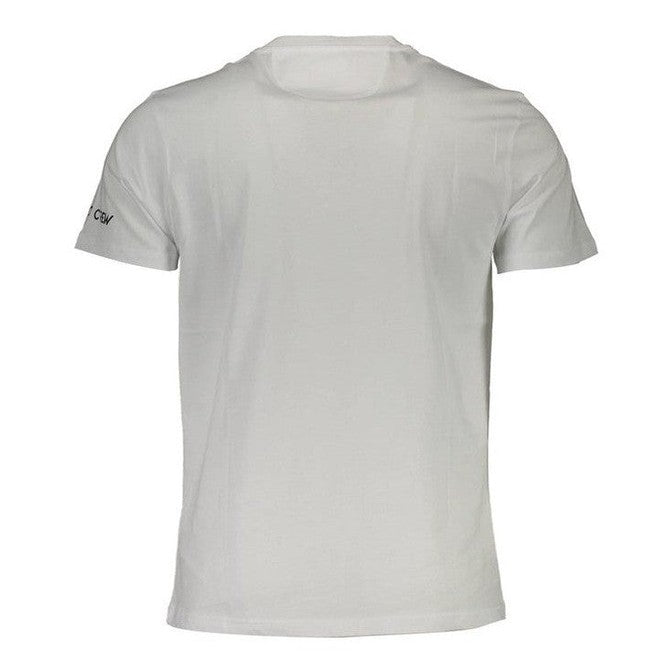 La Martina White Cotton T-Shirt