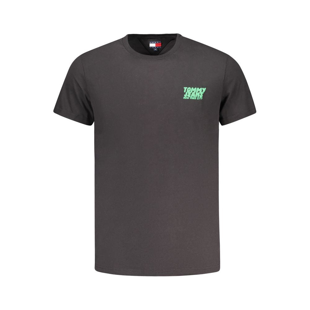 Black Cotton Men's T-Shirt mens luxury fashion - Mens Edit