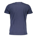 La Martina Blue Cotton T-Shirt