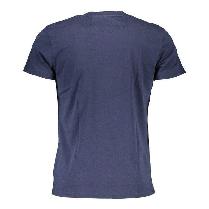 La Martina Blue Cotton T-Shirt