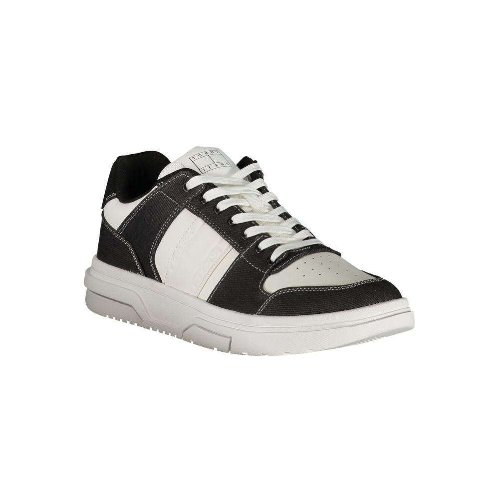 Tommy Hilfiger Nero Polyurethane Sneakers