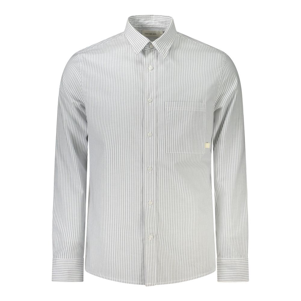 Bianco Cotton Men's Shirt mens luxury fashion - Mens Edit