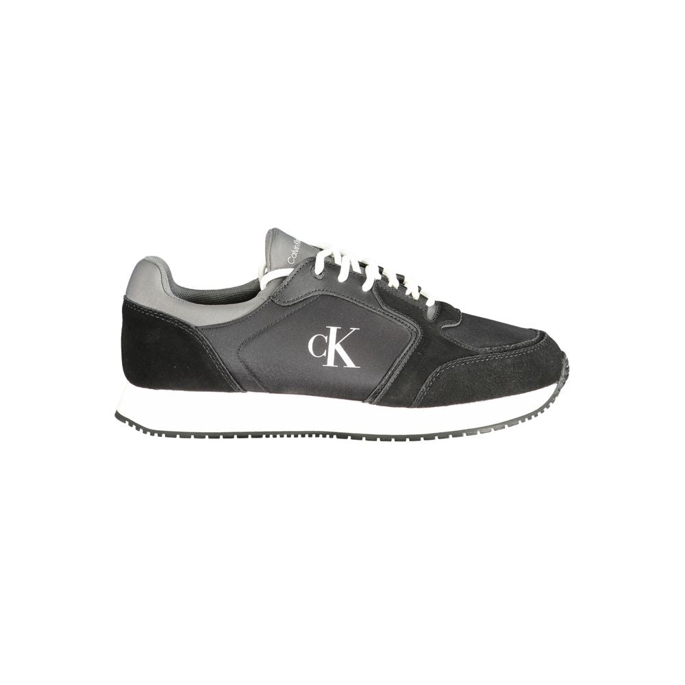 Black Polyurethane Men Sneaker mens luxury fashion - Mens Edit