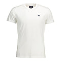 La Martina White Cotton Men's Logo T-Shirt - Designer Fashion | Mens Edit