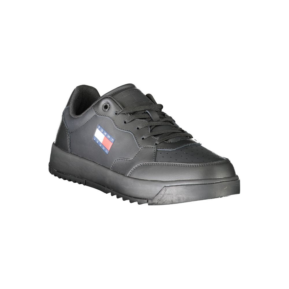 Tommy Hilfiger Nero Poliuretano Ανδρικό Sneaker