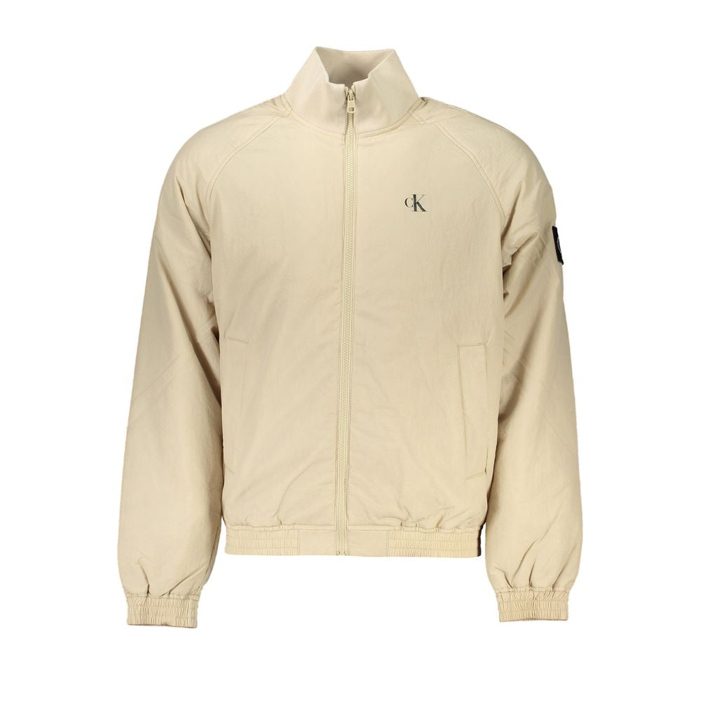 Beige Polyamide Men Jacket mens luxury fashion - Mens Edit
