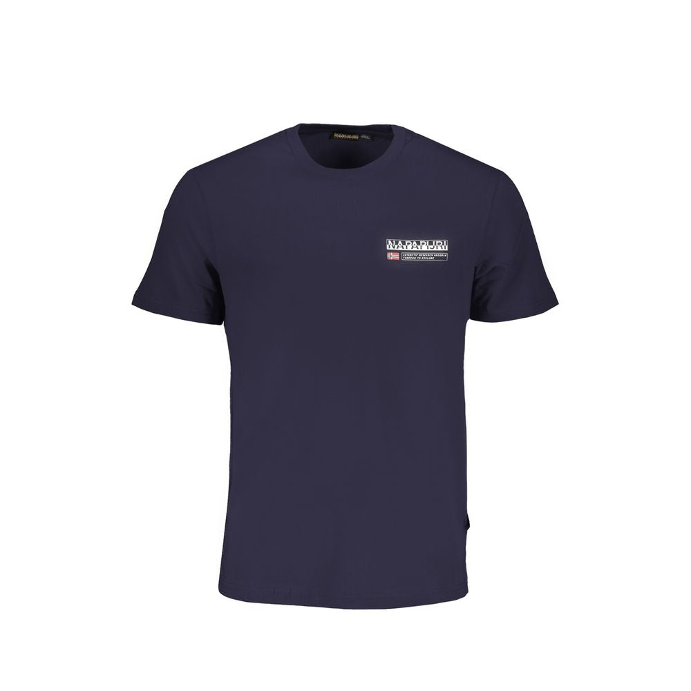 Napapijri Blue Organic Cotton T-Shirt