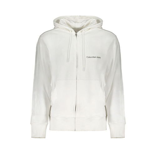 White Cotton Men's Sweatshirt mens luxury fashion - Mens Edit