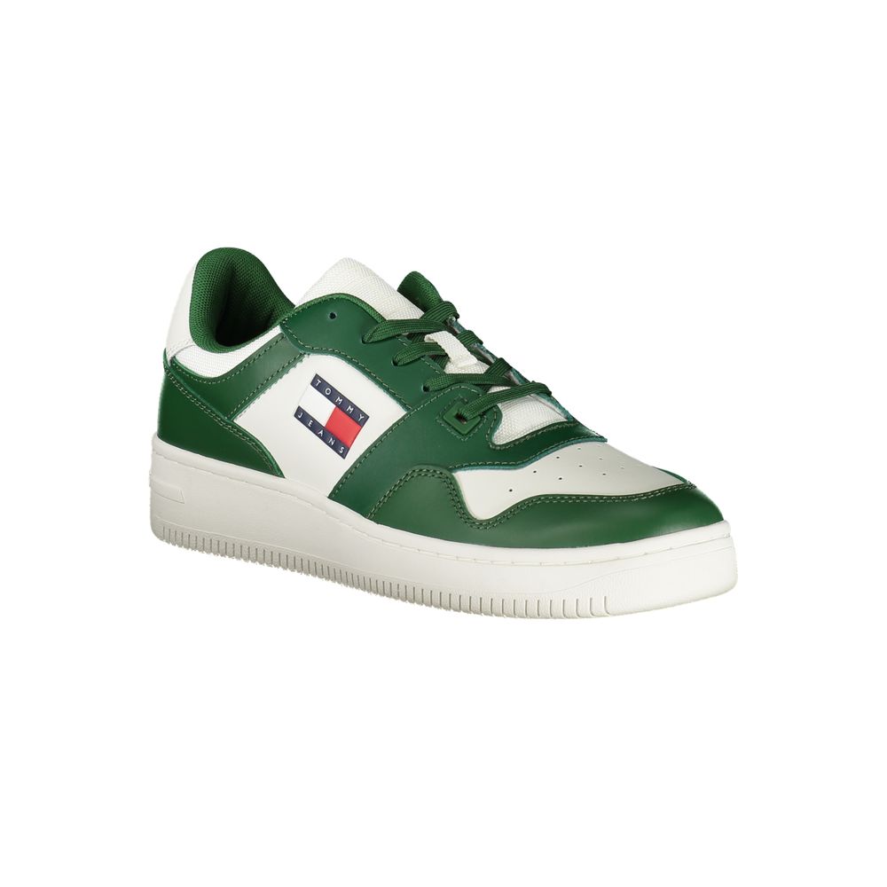 Tommy Hilfiger Δερμάτινο Πράσινο Sneaker