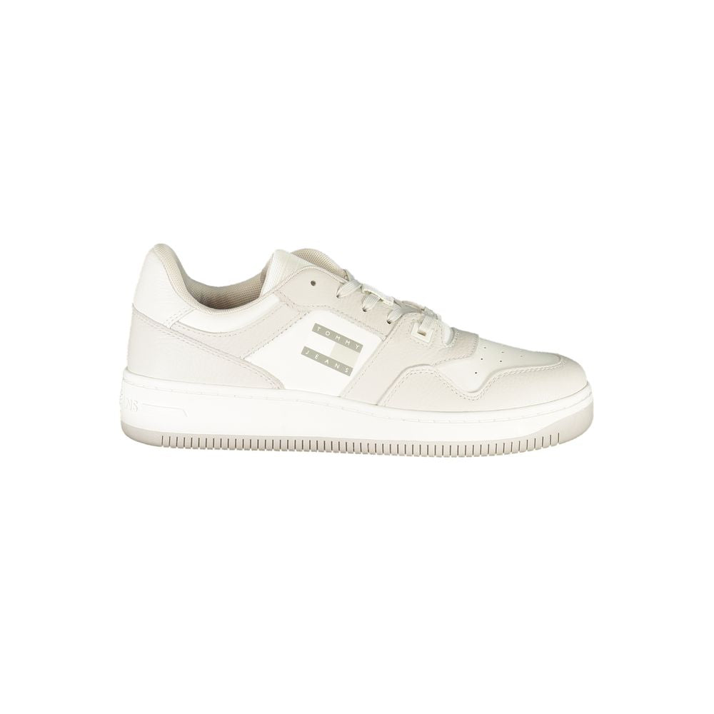 White Polyurethane Men Sneaker mens luxury fashion - Mens Edit
