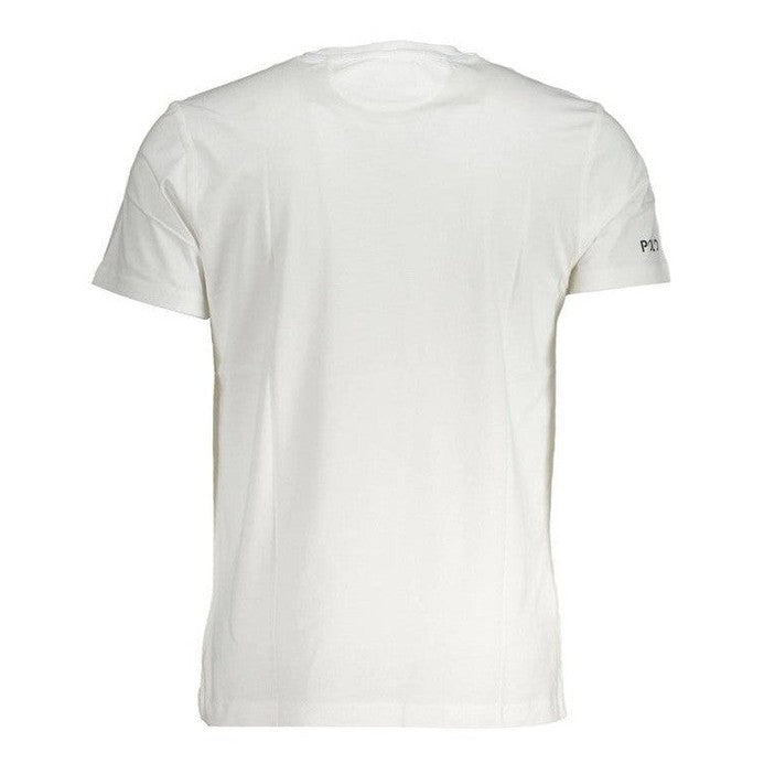 La Martina Cotton Crew-Neck T-Shirt in White