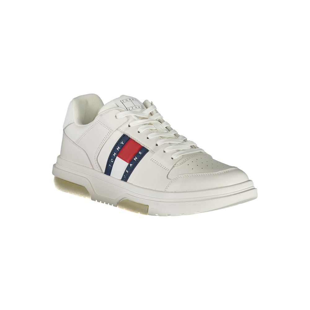 Tommy Hilfiger Λευκό Πολυουρεθανικό Sneaker