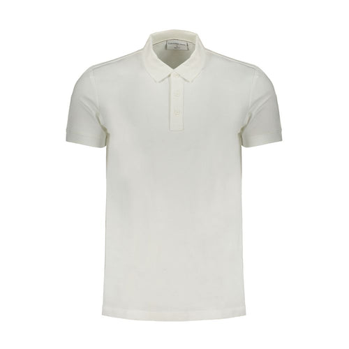 White Cotton Mens Polo Shirt mens luxury fashion - Mens Edit