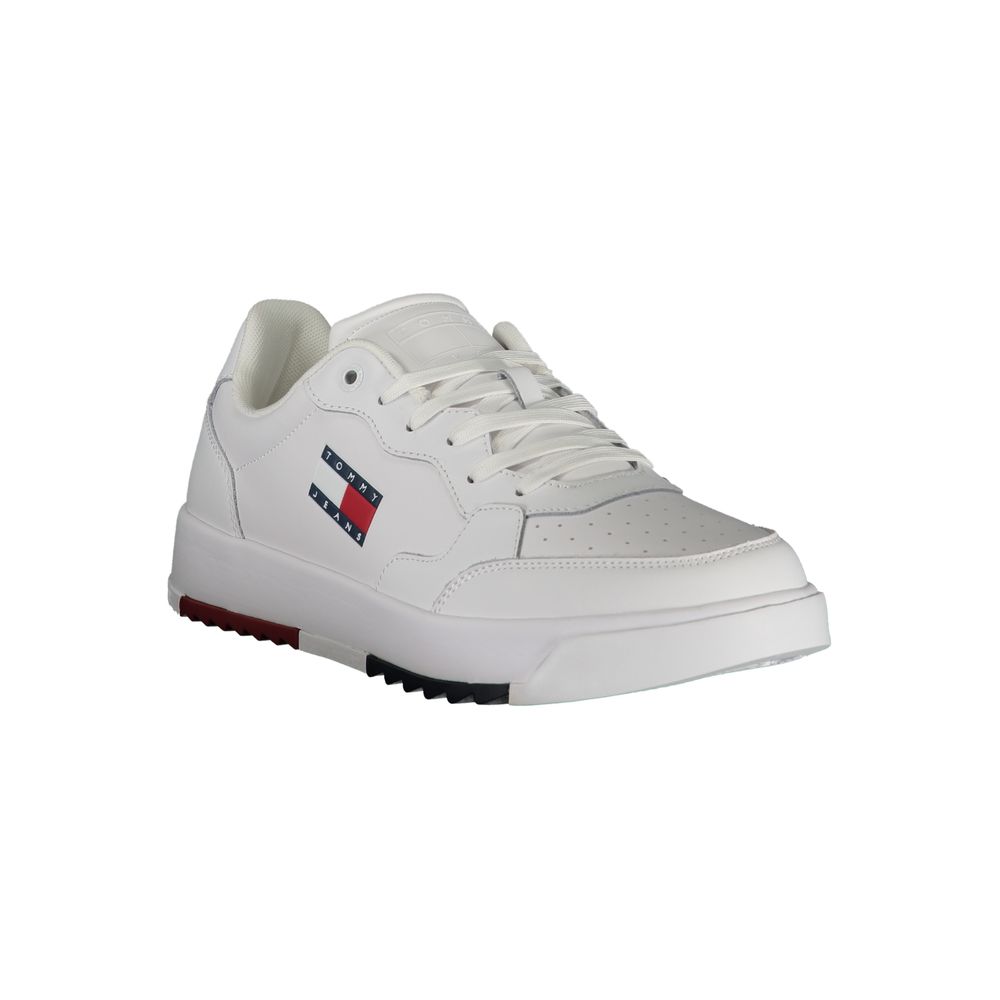 Tommy Hilfiger Λευκό Πολυουρεθανικό Sneaker