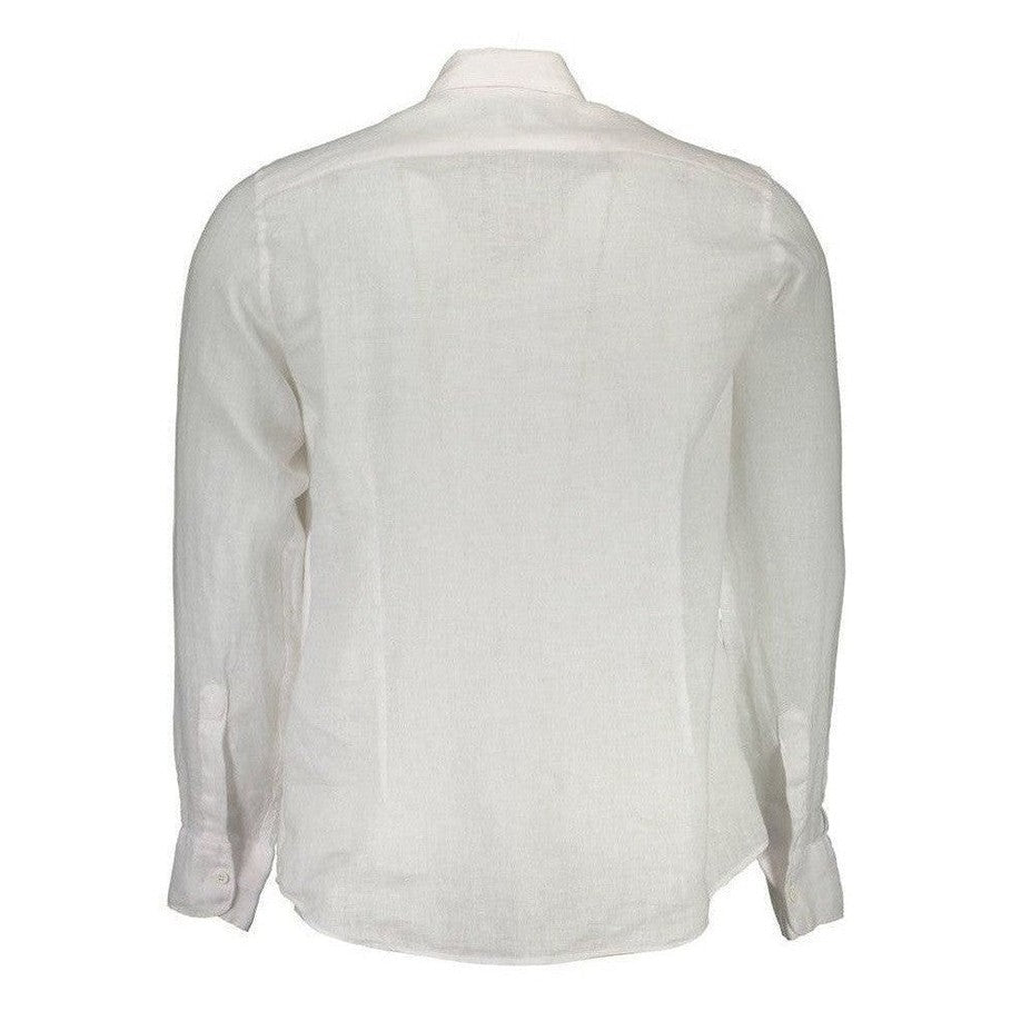 La Martina Linen Shirt in White