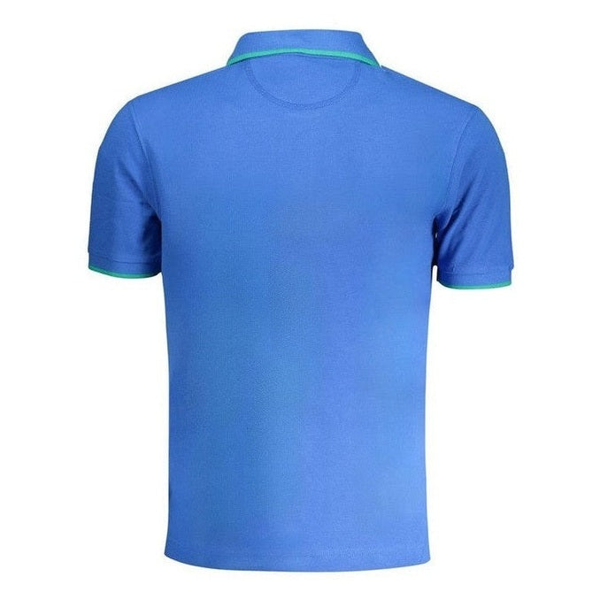 La Martina Cotton Polo Shirt in Blue