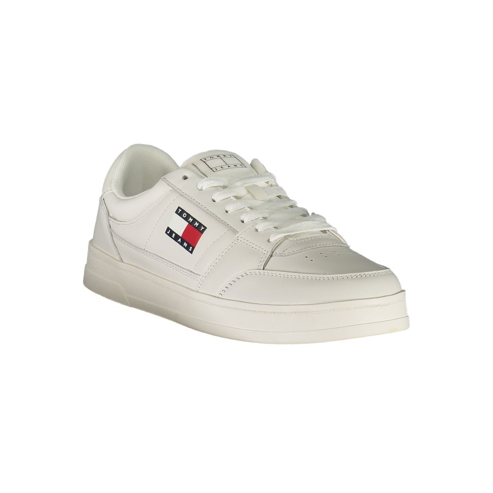 Tommy Hilfiger White Leather Sneaker