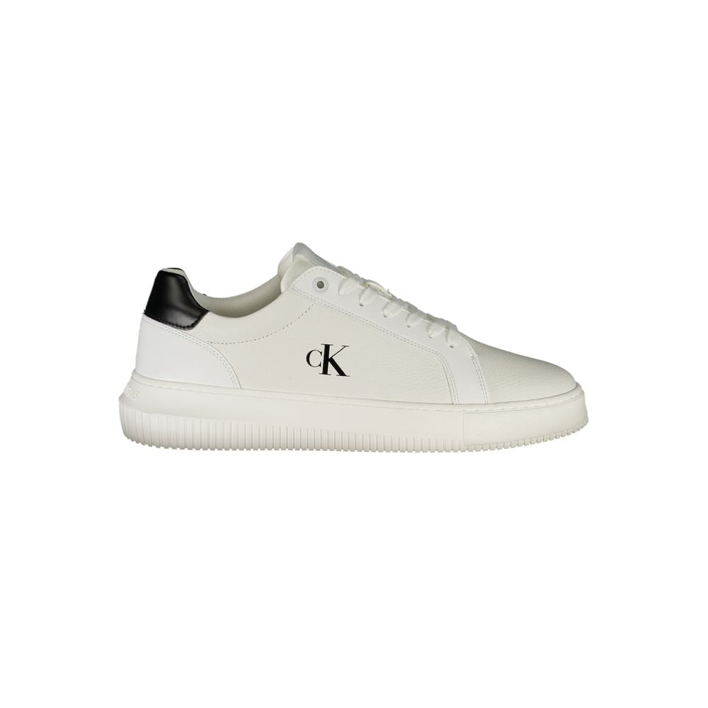Bianco Polyurethane Men Sneaker mens luxury fashion - Mens Edit