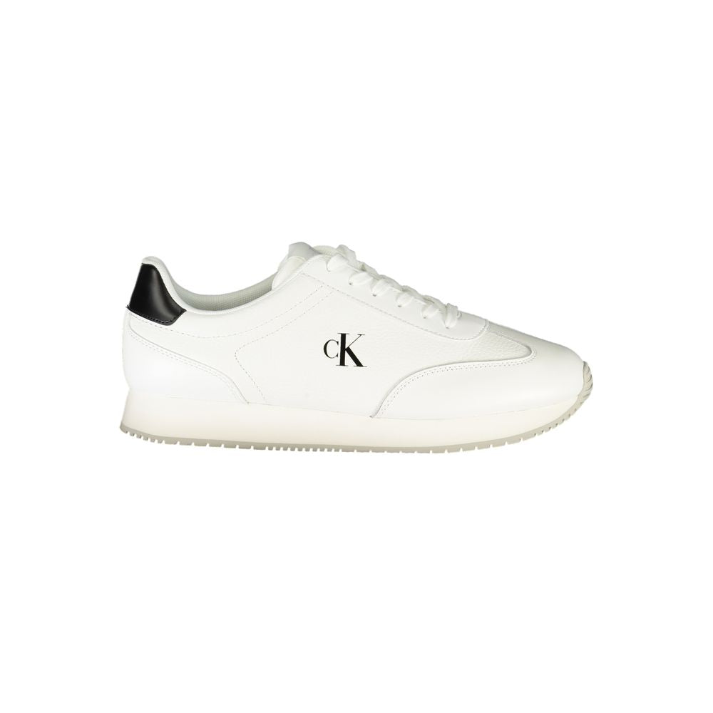 Bianco Polyurethane Men Sneaker mens luxury fashion - Mens Edit