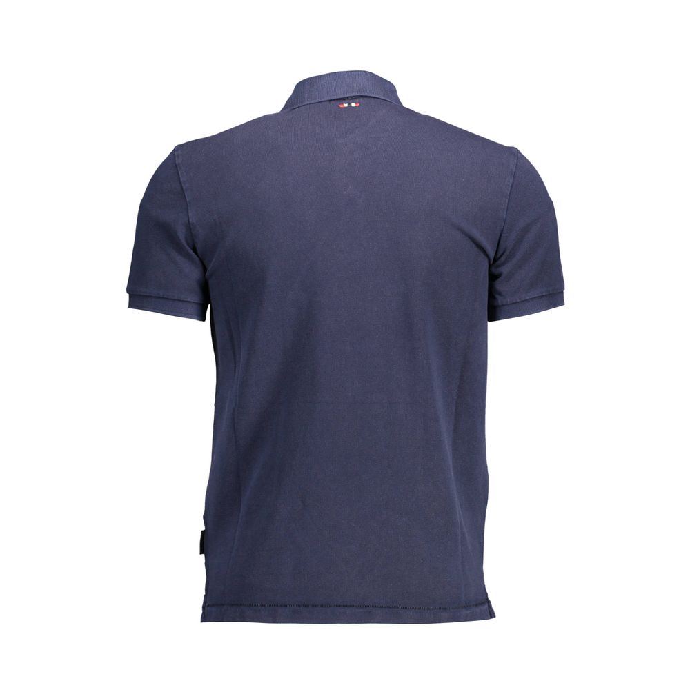 Napapijri Μπλε Βαμβακερό Polo