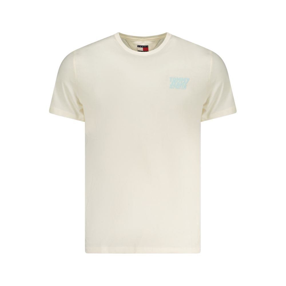 Beige Cotton Men T-Shirt mens luxury fashion - Mens Edit